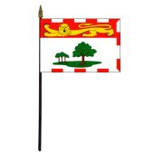 Prince Edward Island Stick Flag - 4x6"