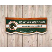 Custom Applique Marching Banner