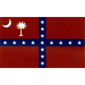 South Carolina Confederacy Flag 1861 - 3x5'