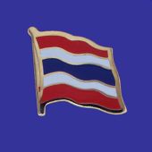 Thailand Lapel Pin (Single Waving Flag)