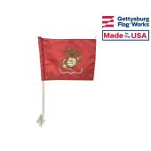 MARINE CORPS CAR WINDOW FLAG