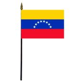 Venezuela Stick Flag - 4x6"