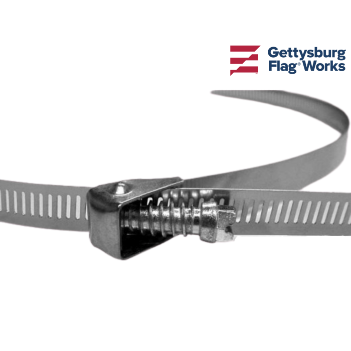 Stainless mounting strap