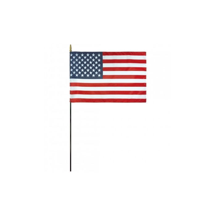 American Classroom Stick Flag - 12x18"