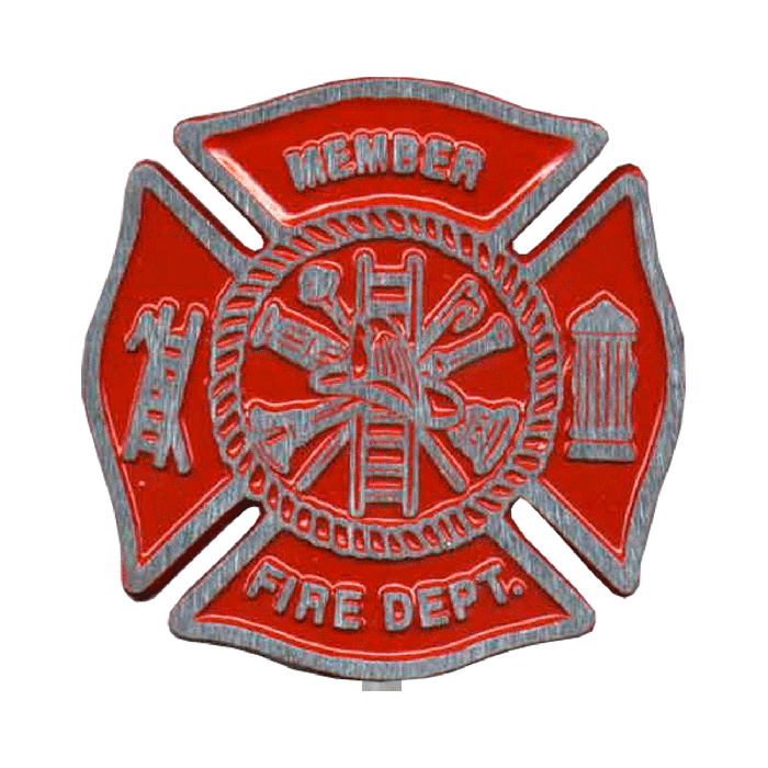 Fireman Aluminum Grave Marker