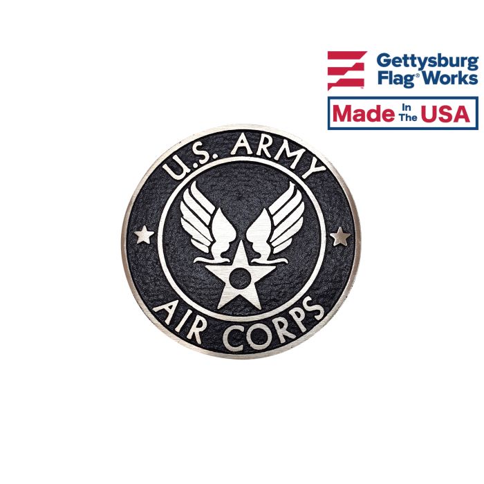 Army Air Corps Veteran Grave Marker-Bronze