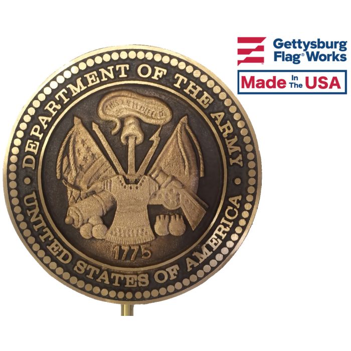 Army Aluminum Grave Marker