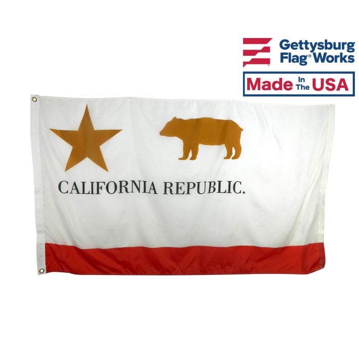 California Republic Historical Flag (The Bear Flag)