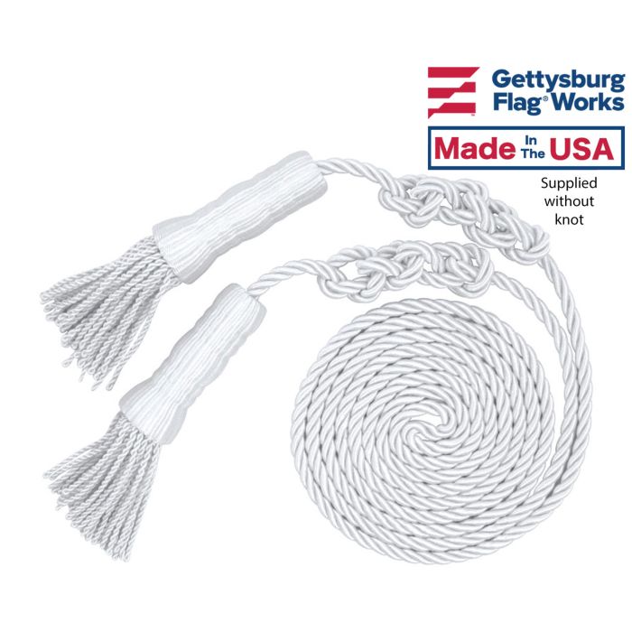 White Cord & Tassel