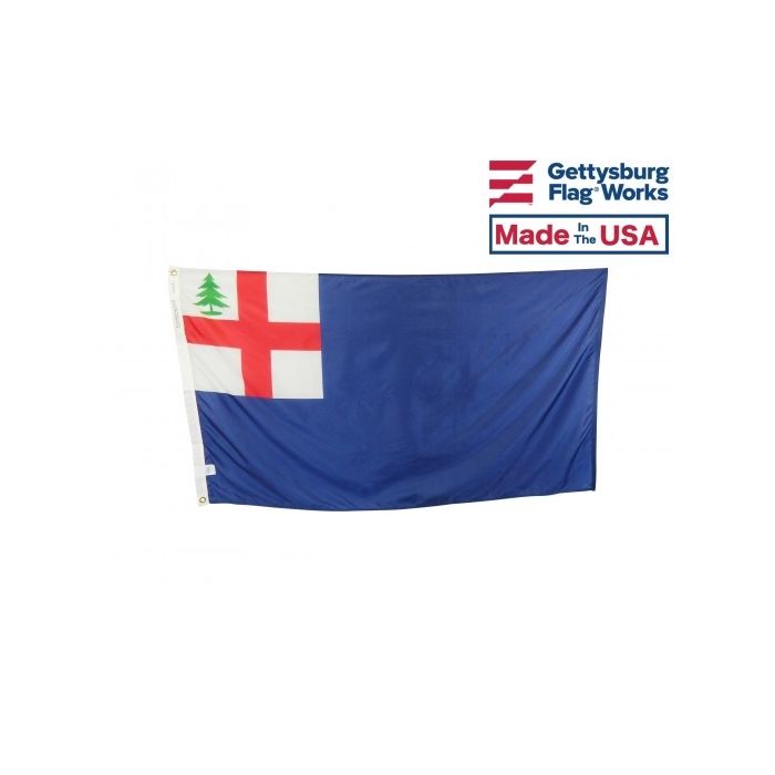 Bunker Hill Flag (New England) (Nylon) - 3x5&#039;