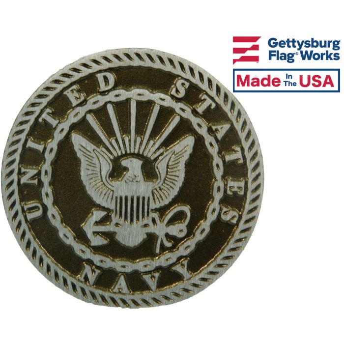 Navy Aluminum Grave Marker