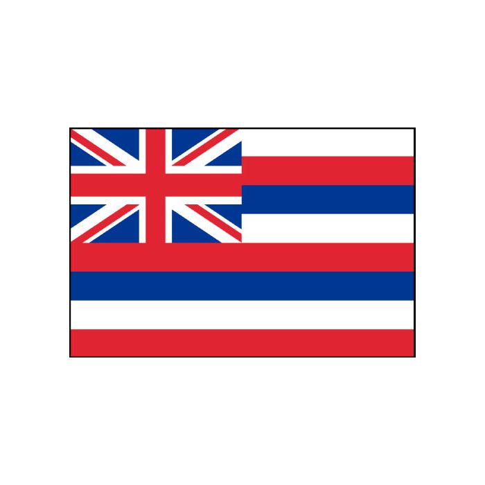 Hawaii State Flag - 12x18"