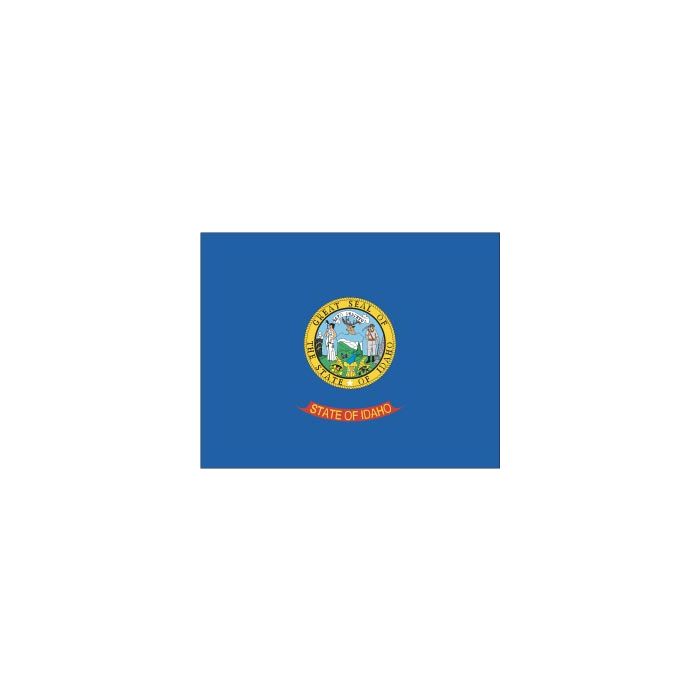 Idaho Flag, Nylon, Pole Sleeve