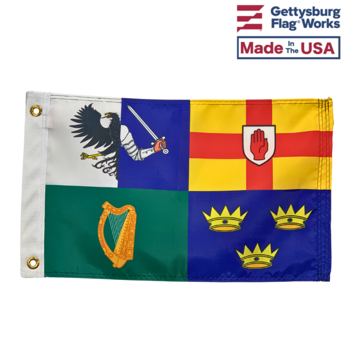 4 Irish Provinces Flag - 3x5'