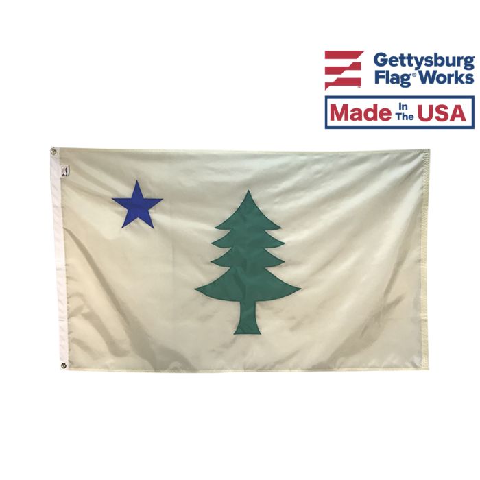 Original Maine Flag Front
