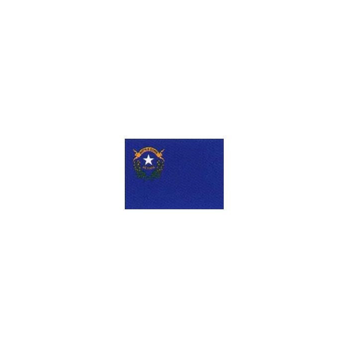 Nevada Flag, Nylon, Header & Grommets - 2x3'