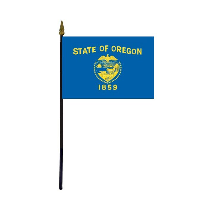 Oregon State Stick Flag - 4x6"