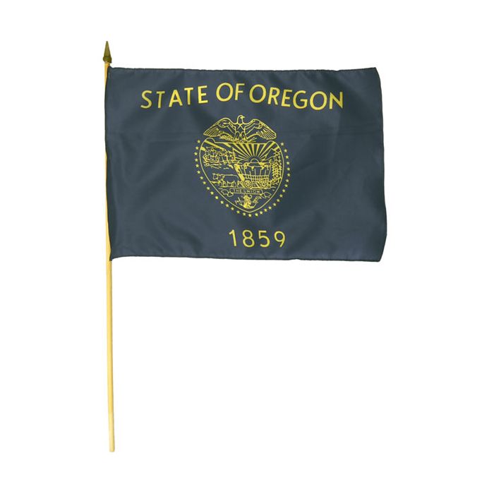 Oregon State Stick Flag - 12x18"