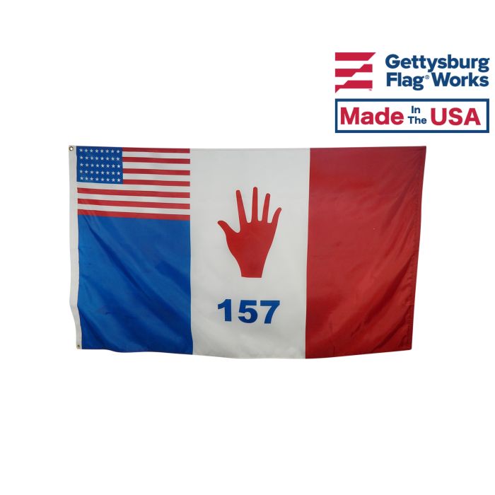 Red Hand Division WWI Flag