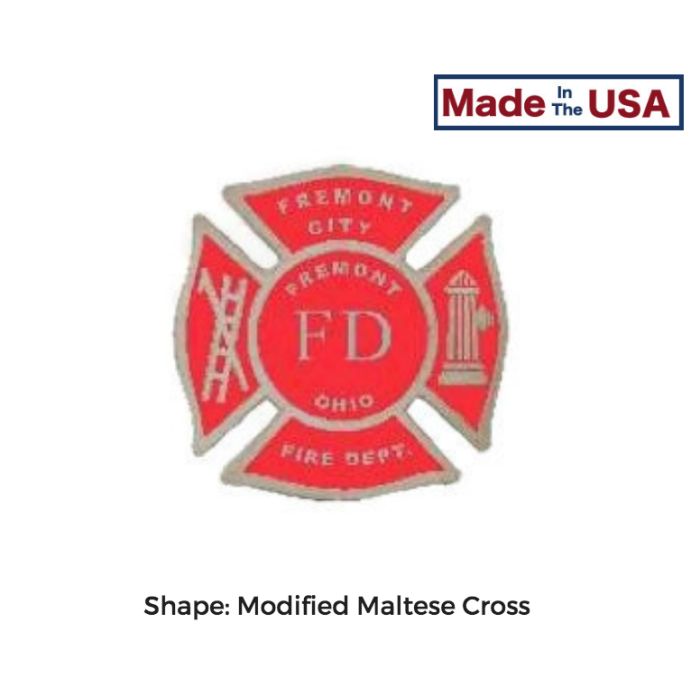 Fire-Modified Maltese Cross