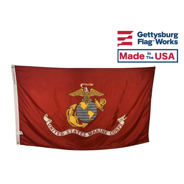 Marine Corps Flag - 8x12'