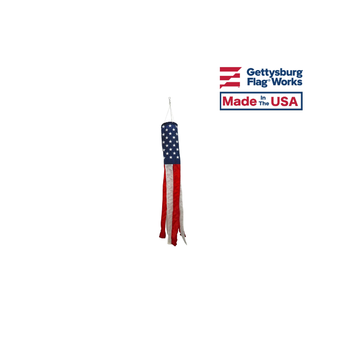American Flag Windsock 36”