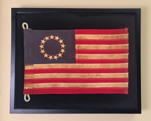 Framed Flag