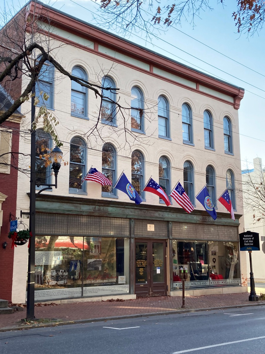 historical civil war flag museum photo